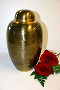 Brass Ashes Urn