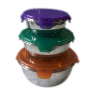 Lock Lid SS Bowl Lock Lid SS Bowl