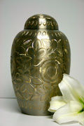 Brass Ashes Urn