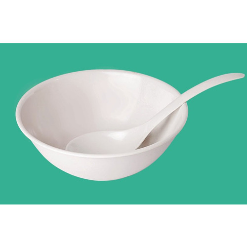 Ceramic Bowl with Spoon