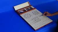 Finger Dexterity Test (100 Holes + Parts + Tweezer