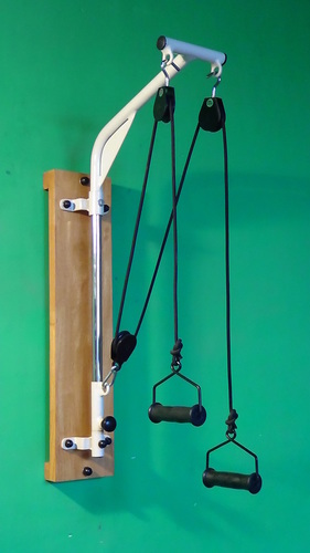Shoulder Pulley Unit With Rope Adjuster (Wall Moun