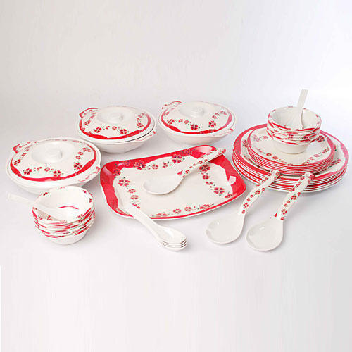Divine Set 204 Melamine Crockery Set