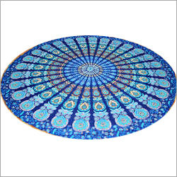 Round Mandala Tapestry 