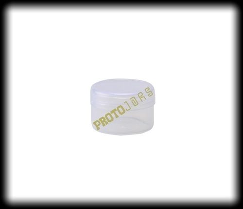 15 ML Clear Plastic Cream Jar