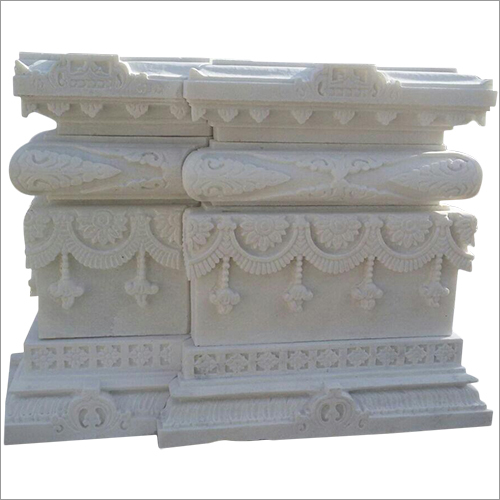 Designer Temple Marble Pillar