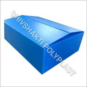 PP Corrugated Box - Plastic Material, Custom Size, Available in Blue, Grey, White - Glossy Finish for Beverage, Computer, Electronic Use