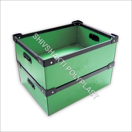 Blue Heavy Duty Pp Corrugated Boxes