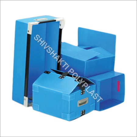 White Lightweight Pp Corrugated Carton