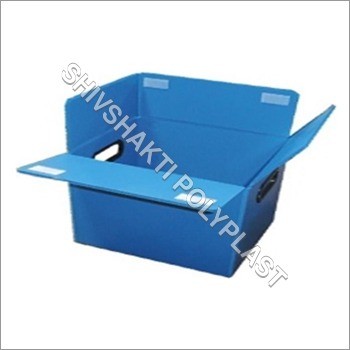 Polypropylene Corrugated Box - Custom Size Glossy Finish Available in White Blue Grey | Versatile for Beverage Computer and Electronic Storage