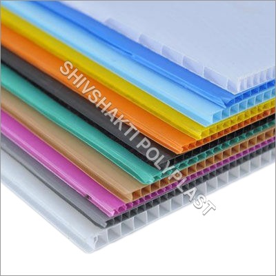White Pp Corrugated Sheet