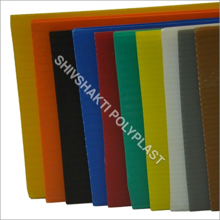 White Polypropylene Corrugated Sheet