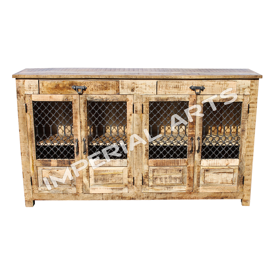 Mango Range Furniture- 3 Drawer Sideboard