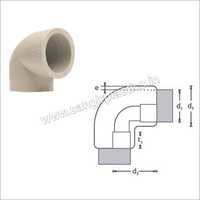 PP Molded Elbow 90 deg