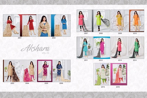 AKSHARA 13 Chanderi Embroidery Suits
