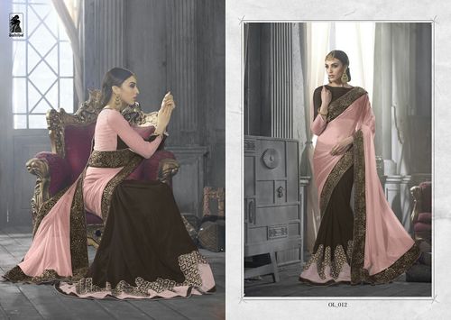 Goergette designer sarees