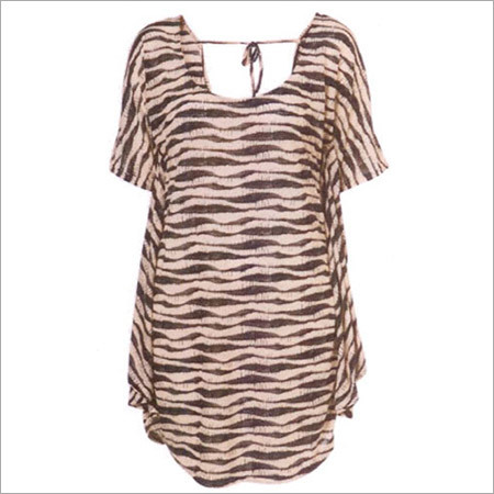 Wavy Stripe Cover UP