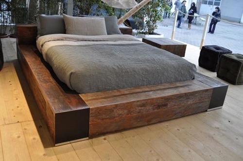 Wooden Floor Beds