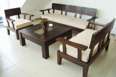 Wooden Chair Table Set
