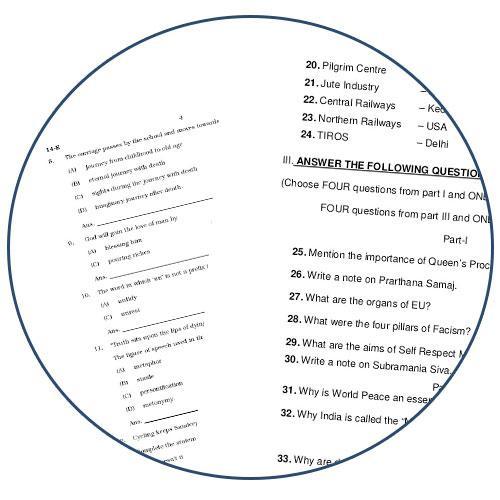 Question Paper Printing Services