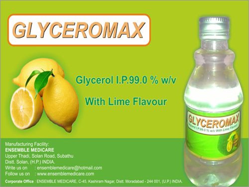 Glyceromax Lemon Flavoured Syrup