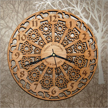 Mdf Clock Laser Cutting Services