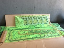 Packing Kit For Doosan Engine - Polyfoam, Varied Sizes, Green | Secure Packaging, Customizable Kits, Engine Protection, Durable Materials