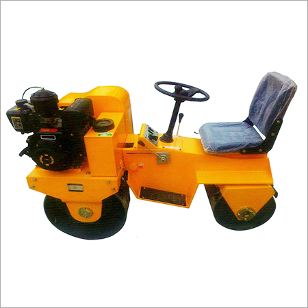 Double Drum Mini Roller With Seat Drive