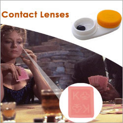 Invisible Playing Cards Contact Lenses