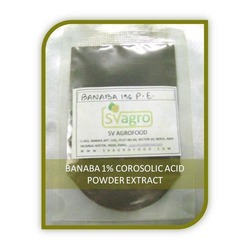 Banaba Leaf Extract And Corosolic Acid Purity(%): 98.6%