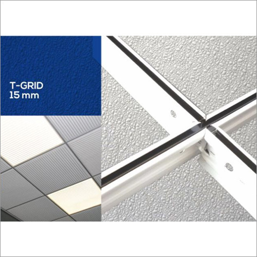 White Silhouette Grid Ceiling