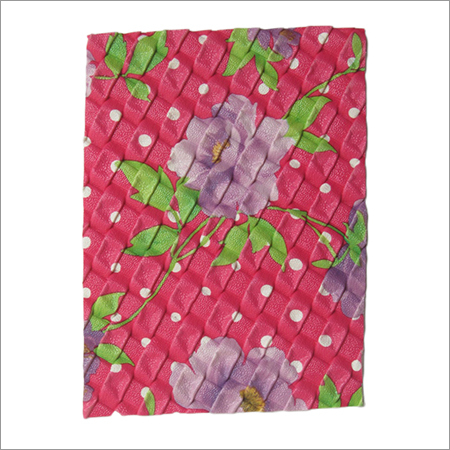 Flower Printed Artificial Leather