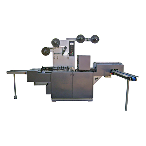Detergent Cake Wrapping Machine - Metal, 11x4x6 Inches | Durable, 180 Pieces Per Minute, Electric Drive, 3 KW Power, 1200 kg Weight