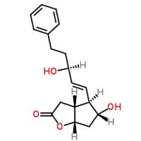 (+)-(3aR,4R,5r,6aS)-Hexahydro-5-hydroxy-4-[(1E,3R