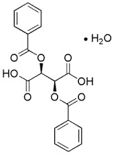 (+)-Dibenzoyl-D-tartaric acid monohydrate