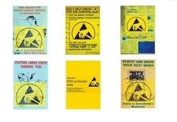 Antistatic ESD Posters
