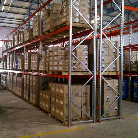 Warehouse Racking System Capacity: 500 -4000 Kgs Udl Load Kg/Hr