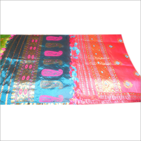 Pat Silk Sarees with Jodi and cotton thread work