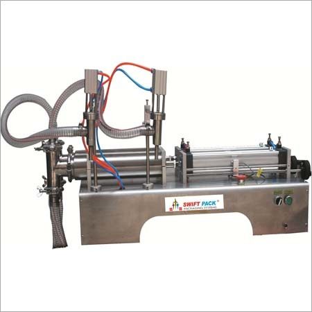 Double Nozzle Liquid Filling Machine