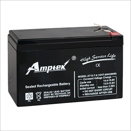 SMF Industrial Battery 12V7.6AH
