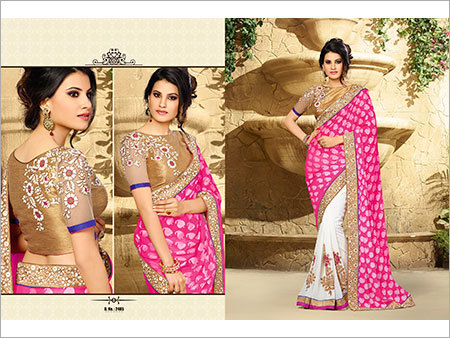 Designer Net Sarees