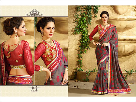Embroidered Silk Sarees