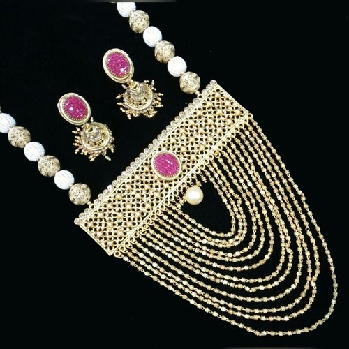Plain Gold Chain Set