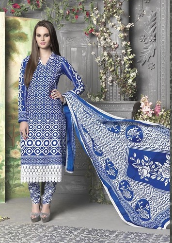 Cotton Unstitched Suits