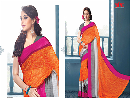 Women Synthetic Saree
