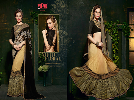 Designer Synthetic Sarees