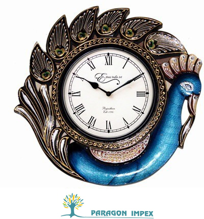 Hand Painted Wall clock