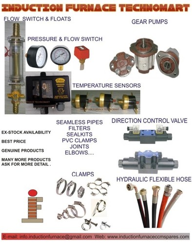 INDUCTION FURNACE HYDRAULIC & SURROUNDING COMPONENT