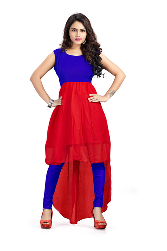 Chiffon Kurtis