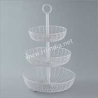 3 Tier Iron Basket